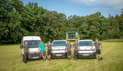 Serviceteam und Servicefahrzeuge Pongruber Landtechnik